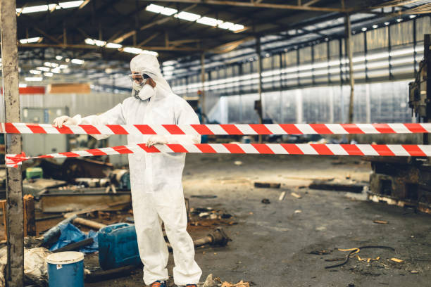 Professional Drug Lab Cleanup technician working in Monroe, WA
